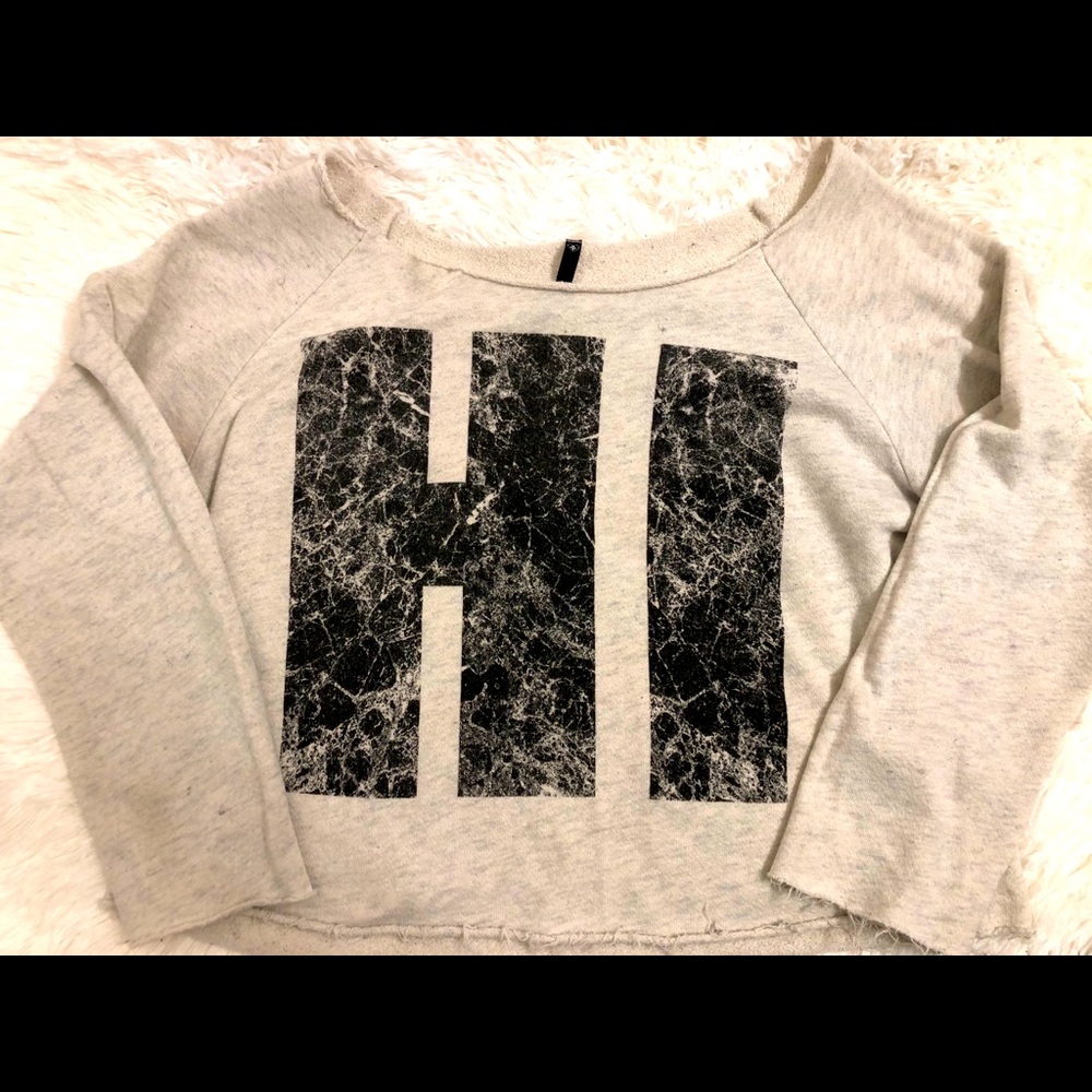 Women’s Off The Shoulder Crop Top Size Large